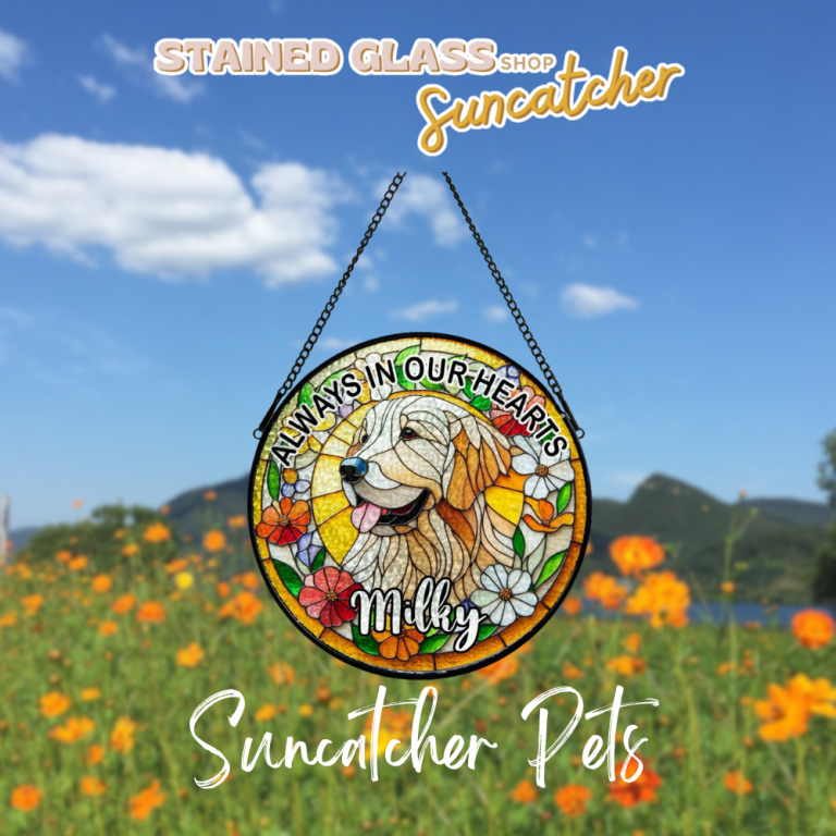 suncatcher pets 2 - Stained Glass Suncatcher Shop